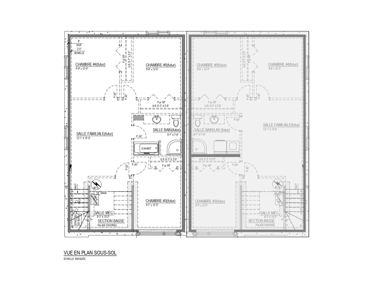 Plan maison à vendre à Drummondville